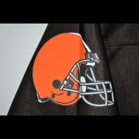 NFL Players Team Apparel Cleveland Browns Jersey Manziel Youth Large (14-16) - Picture 3 of 4